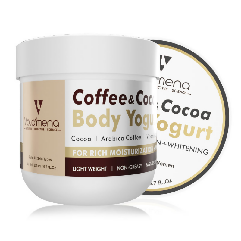 Volamena Coffee & Cocoa Body Yogurt | Grocsy