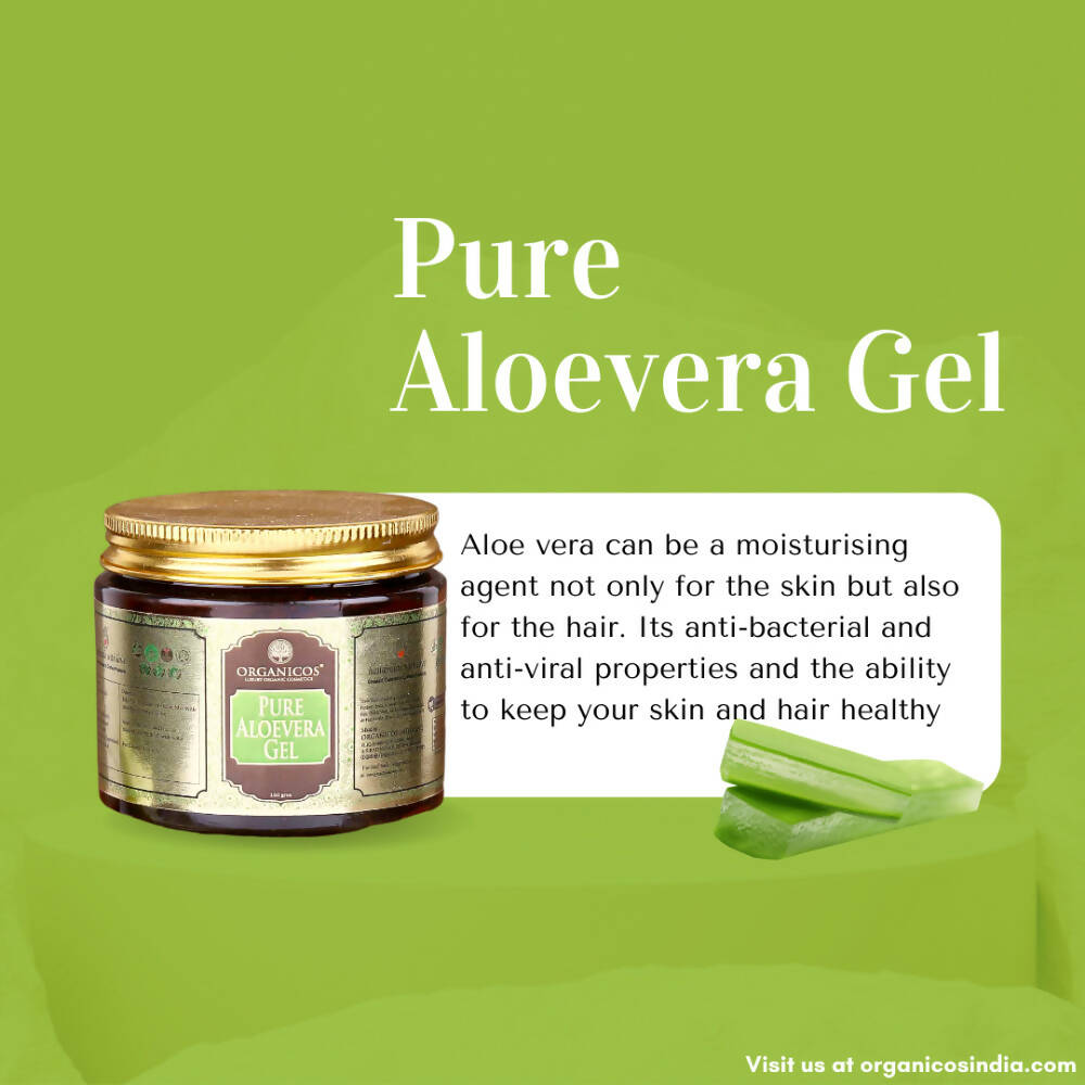 Organicos Aloevera Face Gel | Grocsy