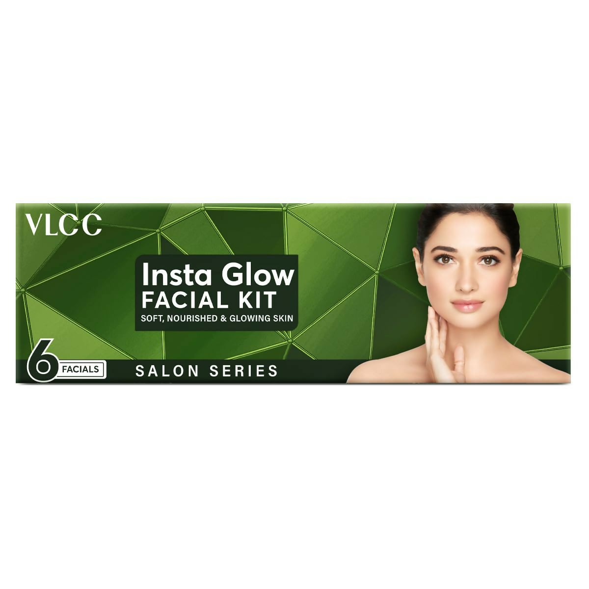 VLCC Salon Series Insta Glow Facial Kit (6 Facials) For Premature Ageing, Youthful Glow Facial Kit | Grocsy