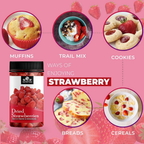 Nature Yard Dried Strawberries | Grocsy