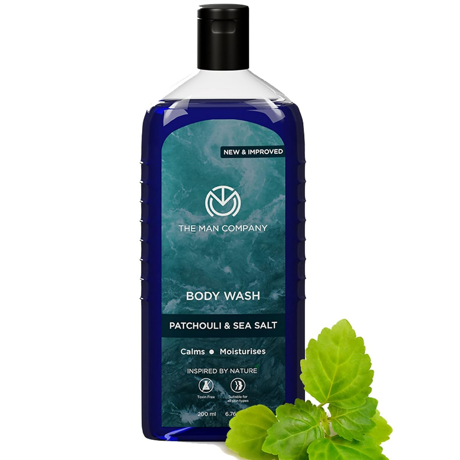 The Man Company Patchouli & Sea Salt Perfumed Body Wash | Grocsy