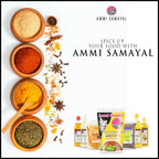 Ammi Samayal Homemade Idli Podi and Cold Pressed Sesame Oil Combo | Grocsy