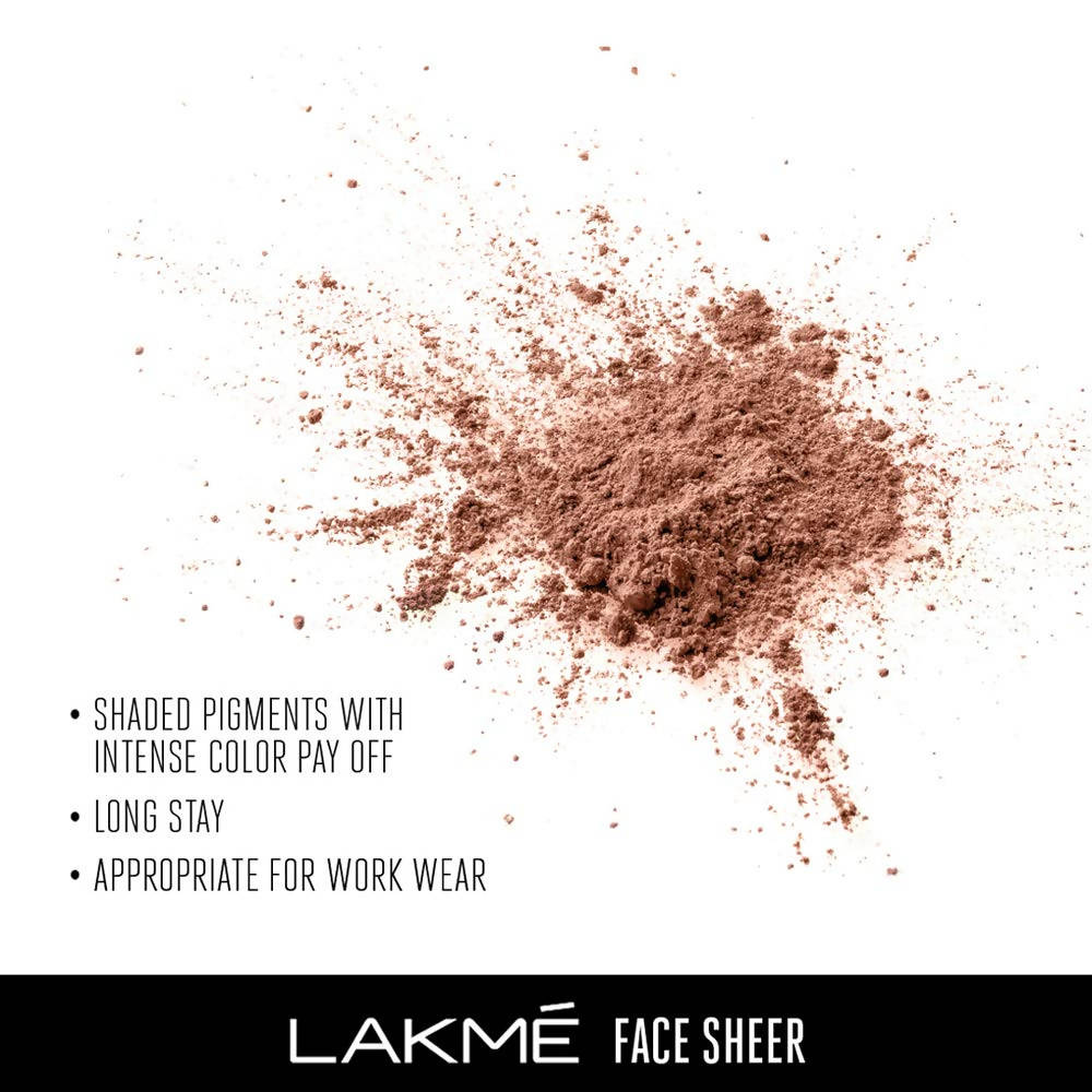 Lakme Face Sheer Blusher - Desert Rose | Grocsy