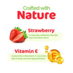 Mamaearth Nourishing Tinted 100% Natural Lip Balm With Vitamin E & Strawberry | Grocsy