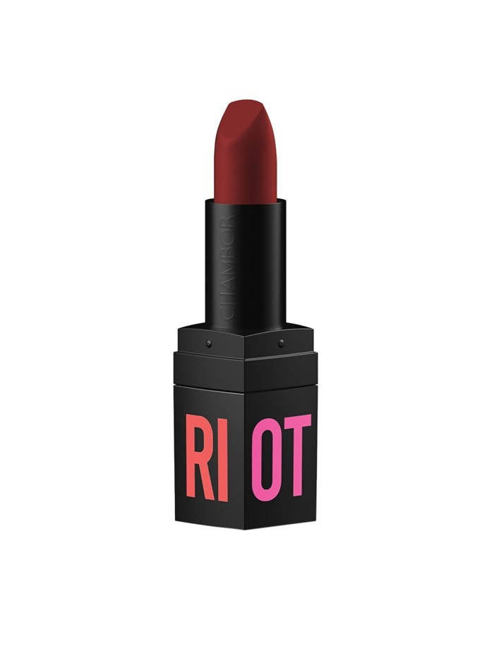 Chambor Brown Matte Riot Lipstick 285 | Grocsy