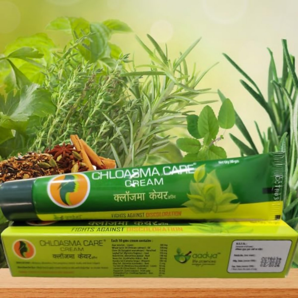 Aadya Life Sciences Chloasma Care Cream and Face Wash Combo | Grocsy