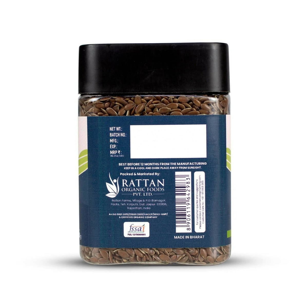 Upaveda Raw Flaxseed | Grocsy