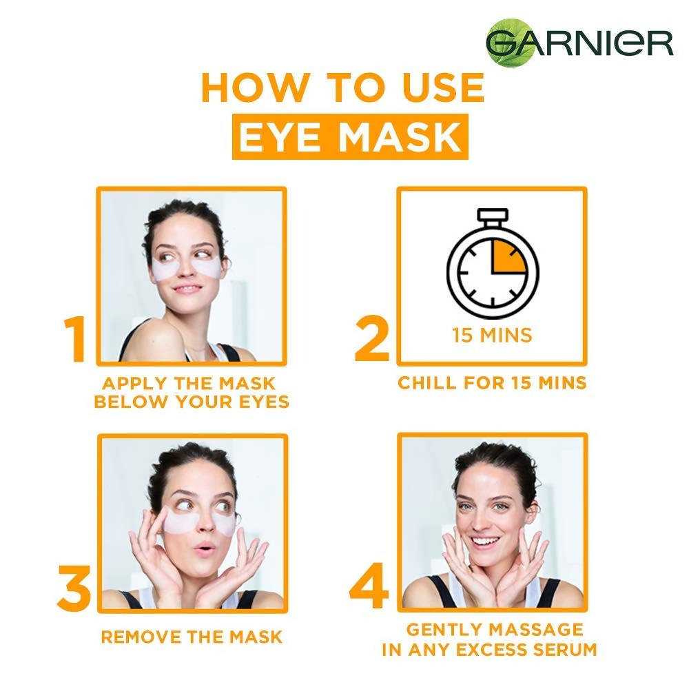 Garnier Garnier Eye Serum Masks Combo | Grocsy
