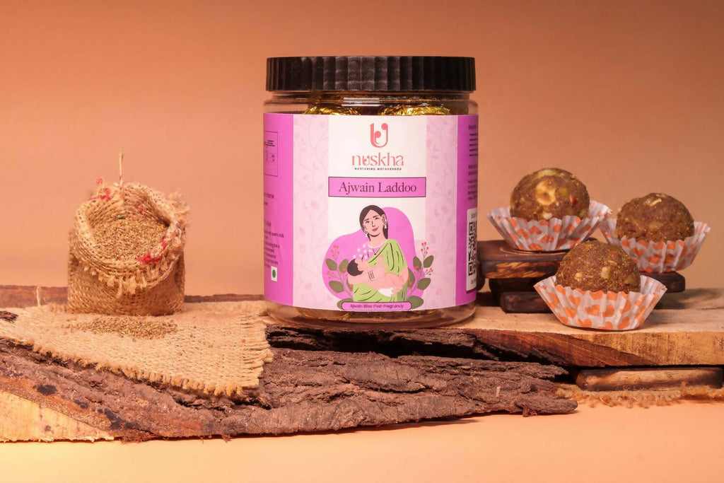 Nuskha Ajwain Laddoo (Post-Pregnancy) | Grocsy