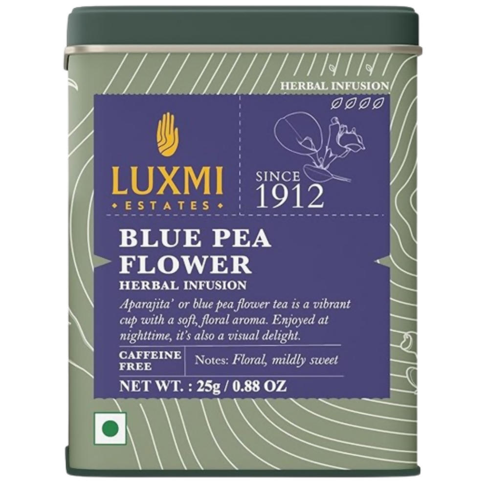 Luxmi Estates Blue Pea Flower Herbal Infusion | Grocsy