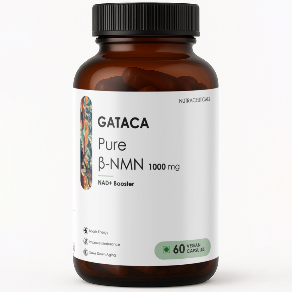 GATACA Pure β-NMN - 1000 mg Capsules, Backed by 21 Patents | Grocsy