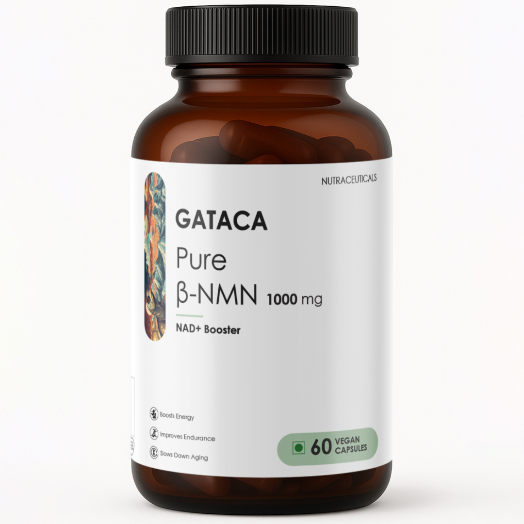 GATACA Pure β-NMN - 1000 mg Capsules, Backed by 21 Patents | Grocsy
