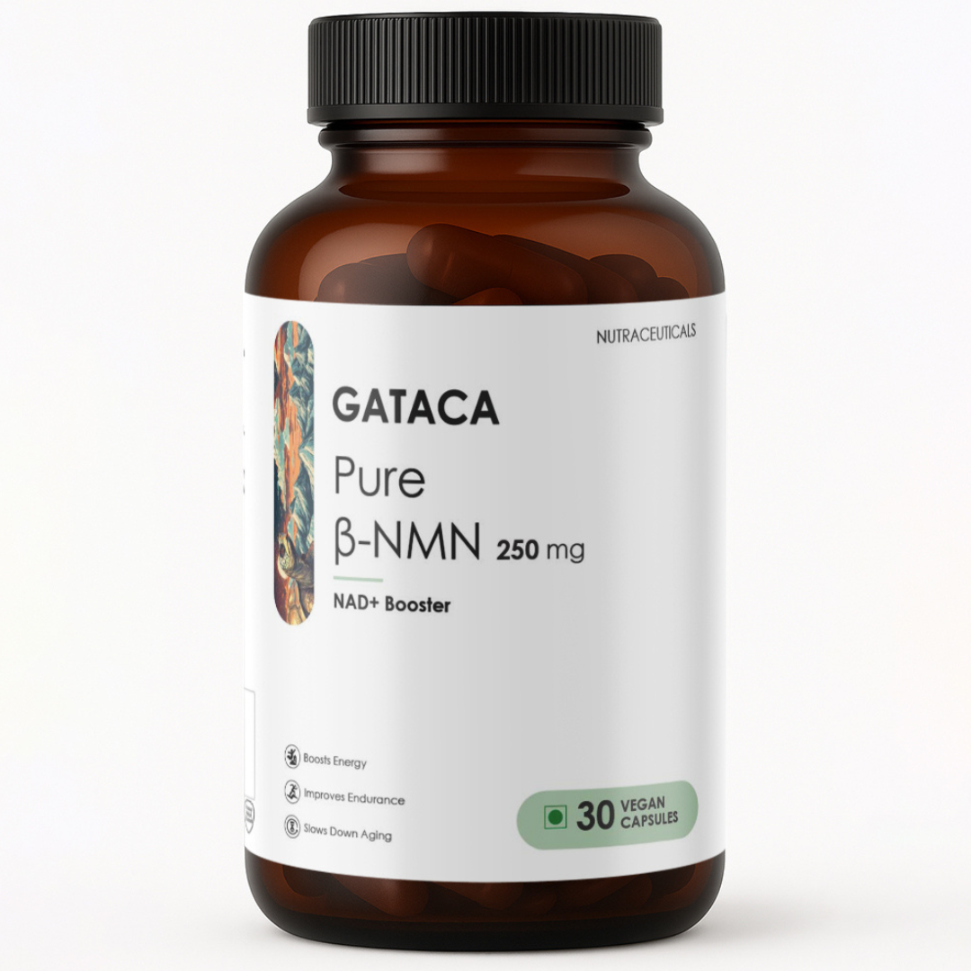 GATACA Pure β-NMN -  250 mg Capsules, Backed by 21 Patents | Grocsy