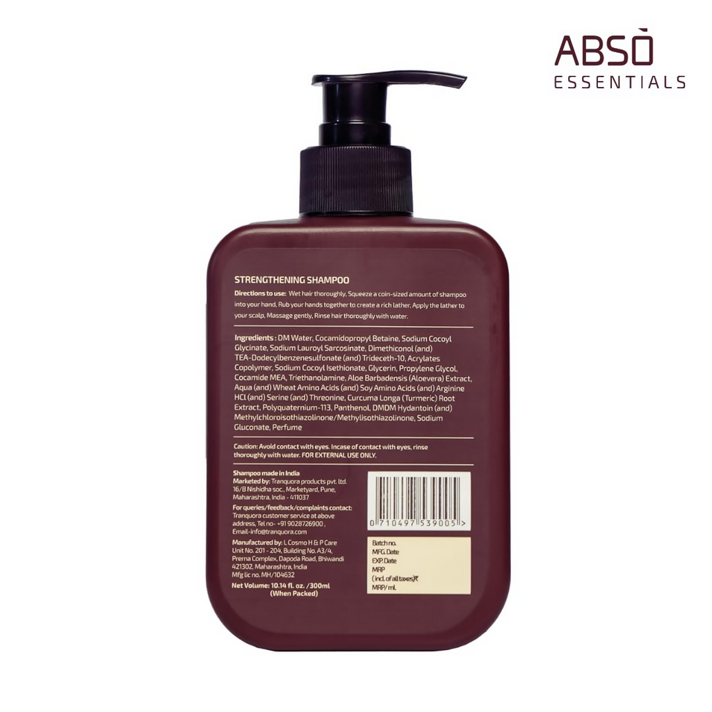 Abso Essentials Strengthening Shampoo | Grocsy