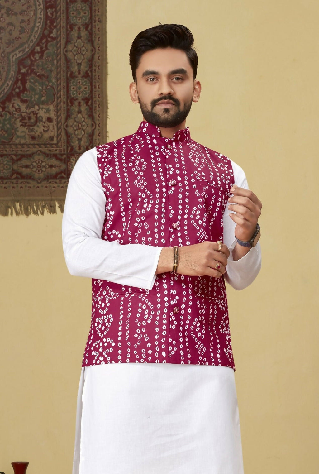 Anaita Rani Pink Printed Soft Cotton Straight Kurti Kurta | Grocsy