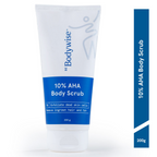 BeBodywise 10% AHA Lactic Acid Body Scrub | Grocsy