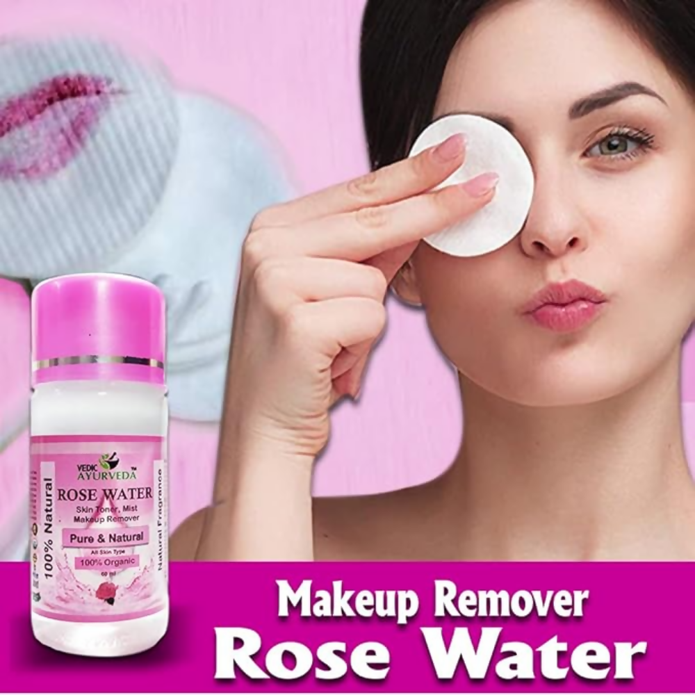 VedicAyurveda Rose water | Grocsy