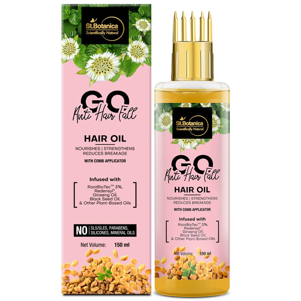 St.Botanica GO Anti Hair Fall Hair Oil | Grocsy