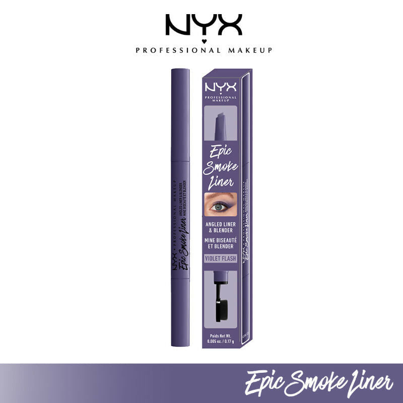 NYX Professional Makeup Epic Smoke Angled Liner & Blender - Violet Flash | Grocsy
