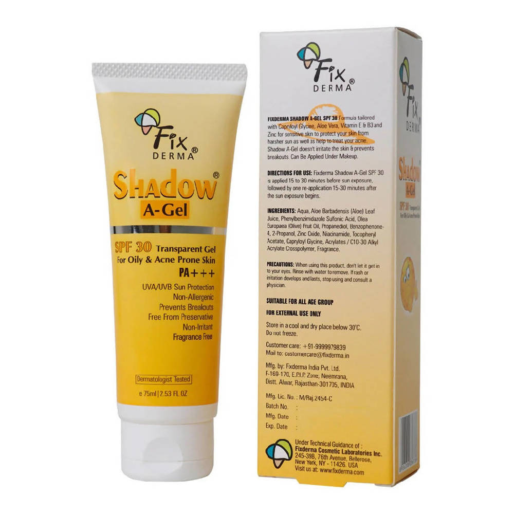 Fixderma Shadow A SPF 30 Sunscreen Gel | Grocsy