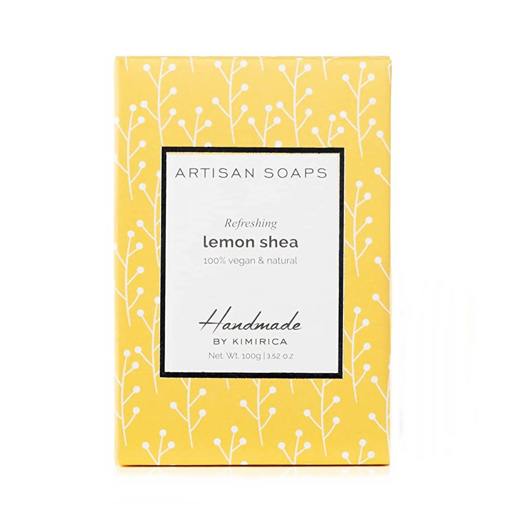 Kimirica Artisan Soap Lemon Shea | Grocsy