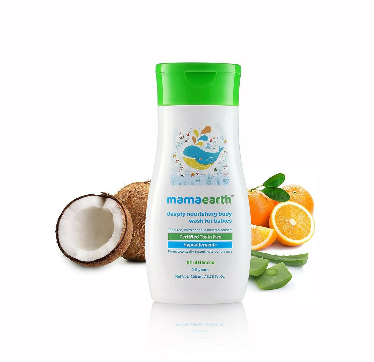 Mamaearth Daily Moisturizing Lotion & Dusting Powder & Deeply Nourishing wash for Babies | Grocsy