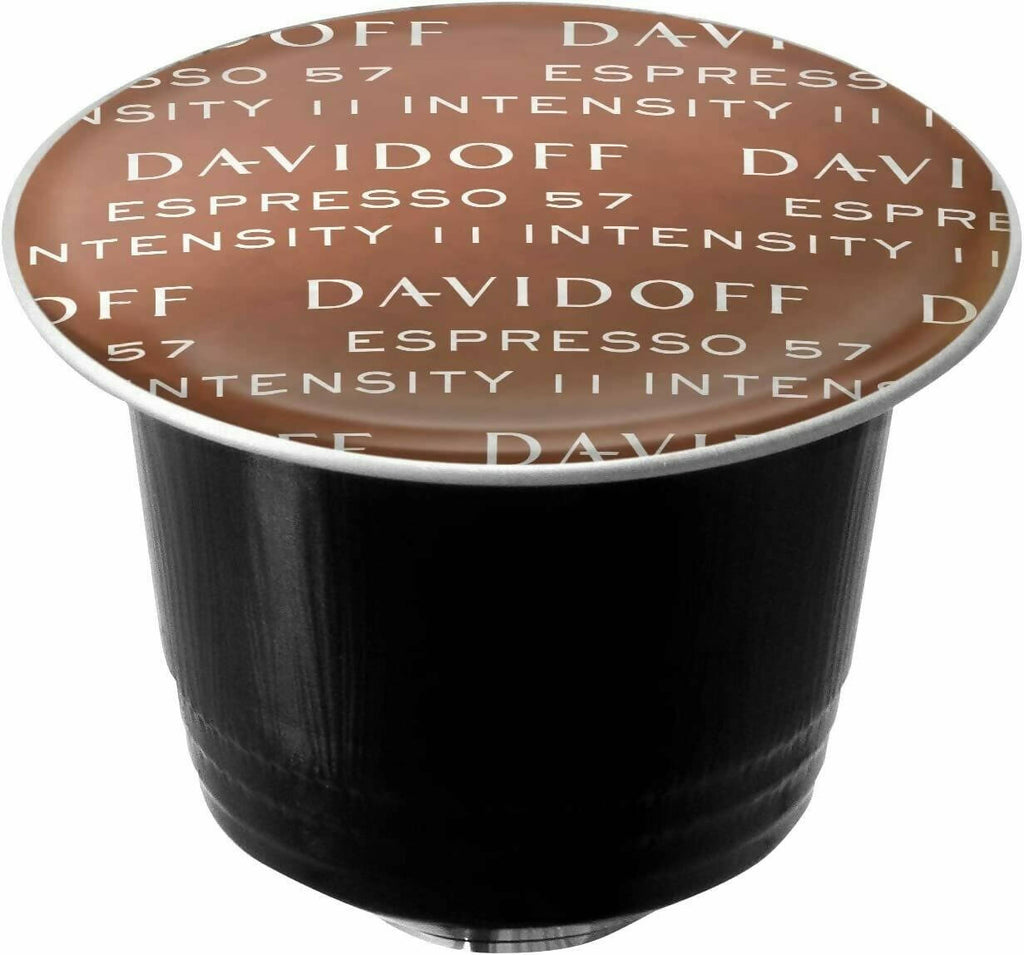 Davidoff Espresso 57 Ristretto Dark & Chocolatey Coffee Capsules | Grocsy