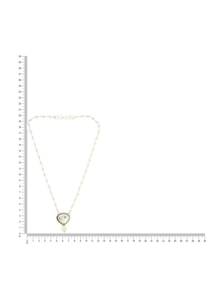 Beaded Kundan Necklace - Ruby Raang | Grocsy
