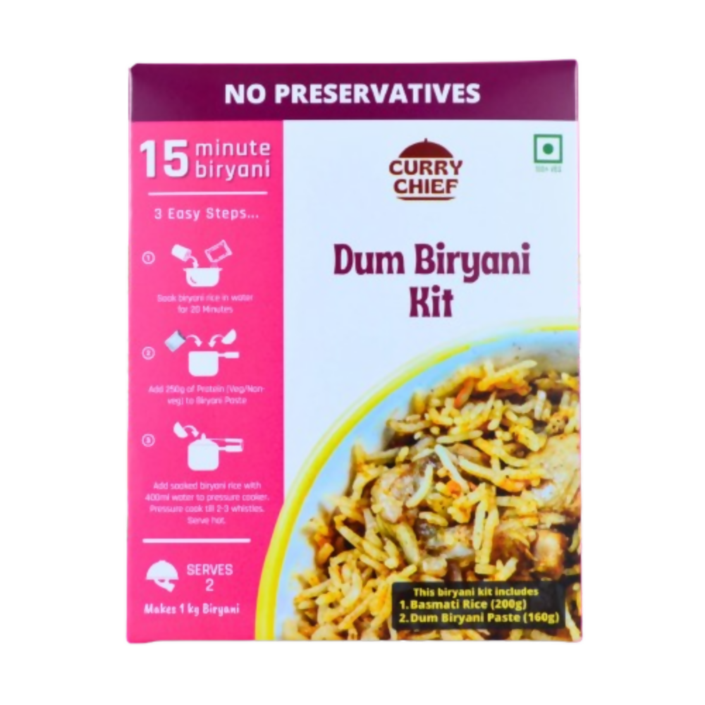 CurryChief Dum Biryani Kit | Grocsy