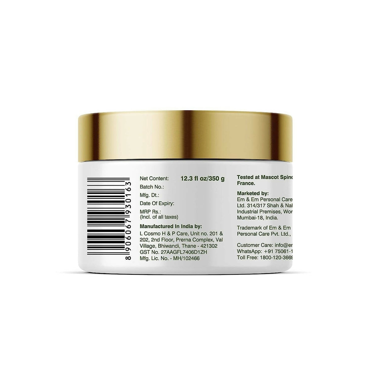 Coccoon Nourishing Hair Mask With Olive Oil, Green Tea & Green Apple | Grocsy