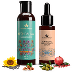 Avimee Herbal Keshpallav Hair Oil And Scalptone Hair Growth Serum Combo | Grocsy
