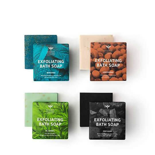 Bombay Shaving Company Exfoliating Bath Soaps Combo | Grocsy