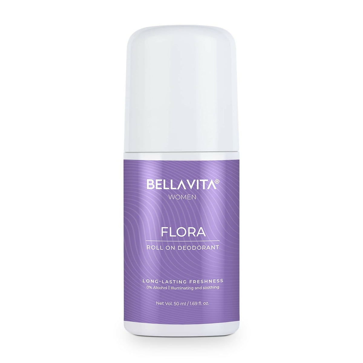 Bella Vita Flora Natural Underarm Roll On Deodorant for Women | Grocsy
