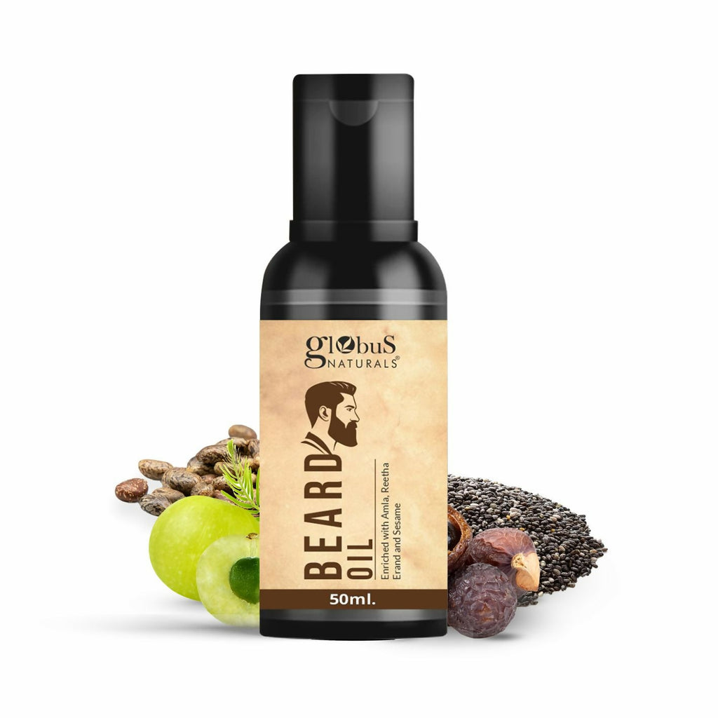 Globus Naturals Ayurvedic Beard Oil | Grocsy