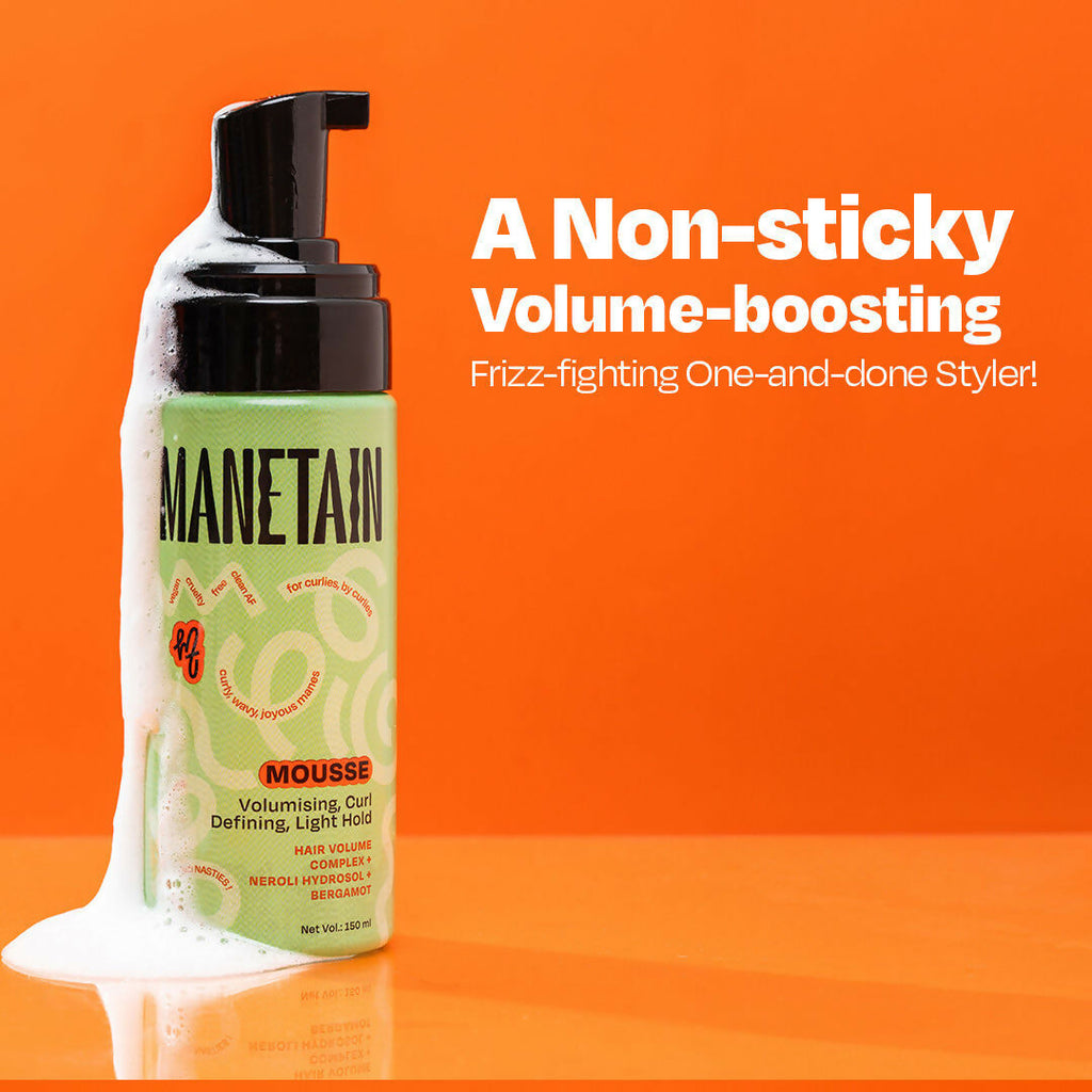 Manetain Hair Mousse for Dry and Frizzy Hair | Grocsy
