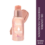 Glam21 Oil Control Hydrating Foundation - 02 Warm Beige | Grocsy