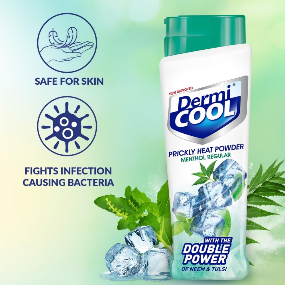 Dermicool Menthol Regular Prickly Heat Powder | Grocsy