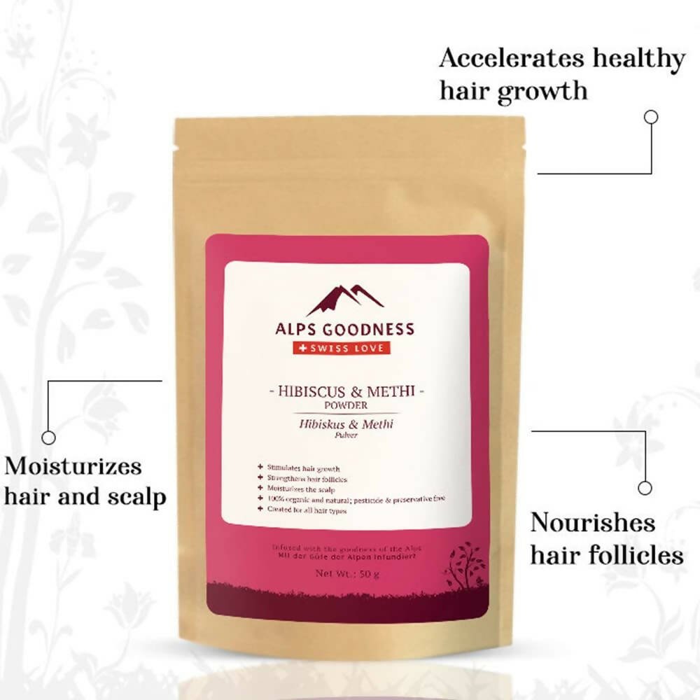 Alps Goodness Hibiscus & Methi Powder | Grocsy
