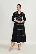 Joban Fashion Black Rayon Tunic | Grocsy