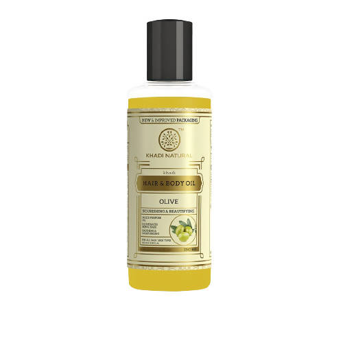 Khadi Natural Olive Hair & Body Oil | Grocsy