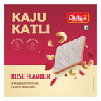 Chitale Bandhu Rose Flavoured Kaju Katli | Grocsy