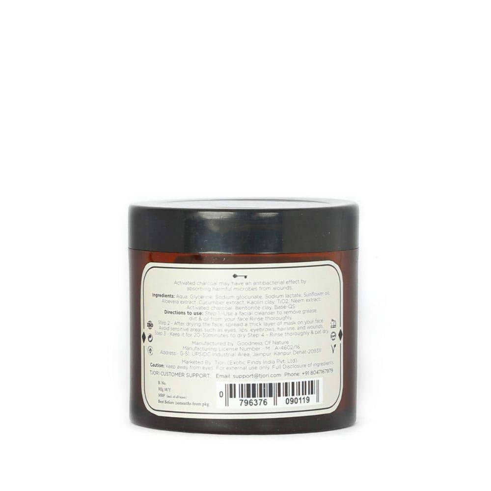 Tjori Activated Charcoal Face Mask For Men | Grocsy
