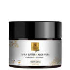 Good Vibes Plus Shea Butter + Aloe Vera Nourishing + Soothing Night Cream | Grocsy