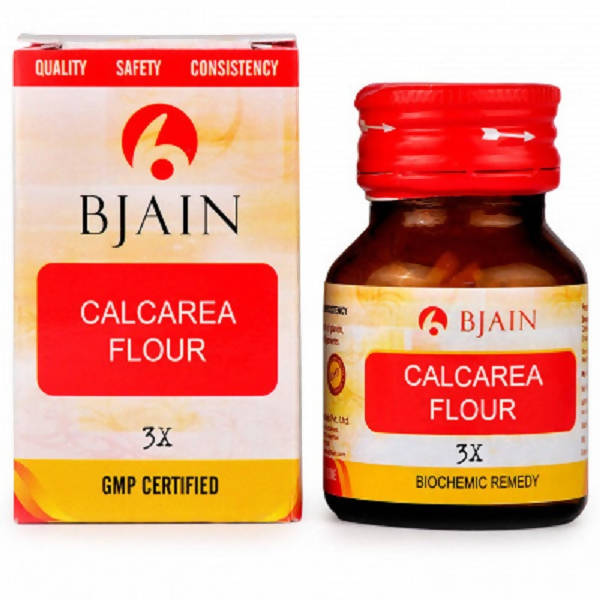 Bjain Homeopathy Calcarea Fluorica (Flour) Biochemic Tablet | Grocsy