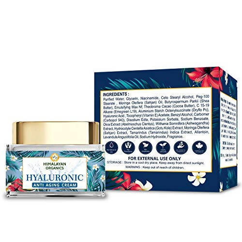 Himalayan Organics Hyaluronic Anti Aging Cream | Grocsy