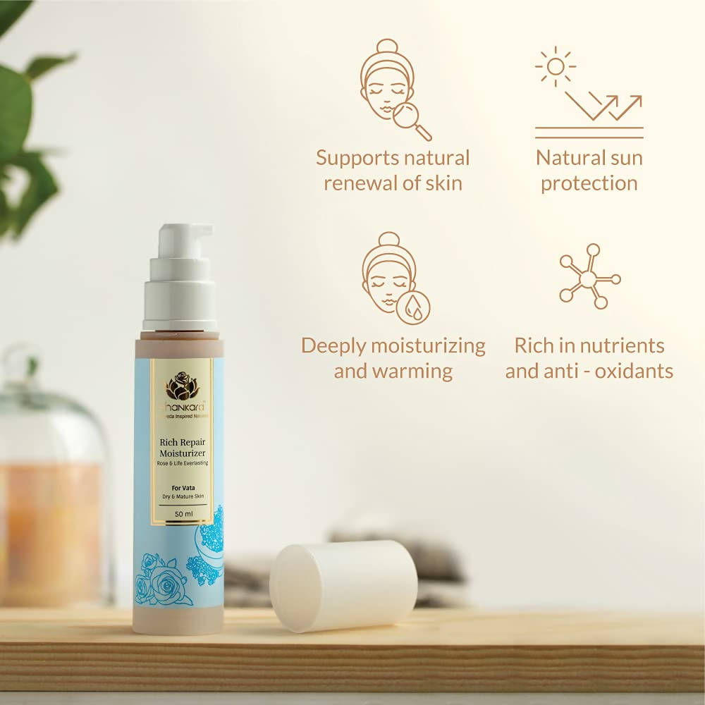 Shankara by Sri Sri Tattva Rich Repair Moisturizer For Vata | Grocsy