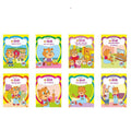 Jolly Kids Growing Up with Polo and His Friends Character base Hindi Stories Books For Kids| Set of 8| Ages 3-7 Year | Grocsy