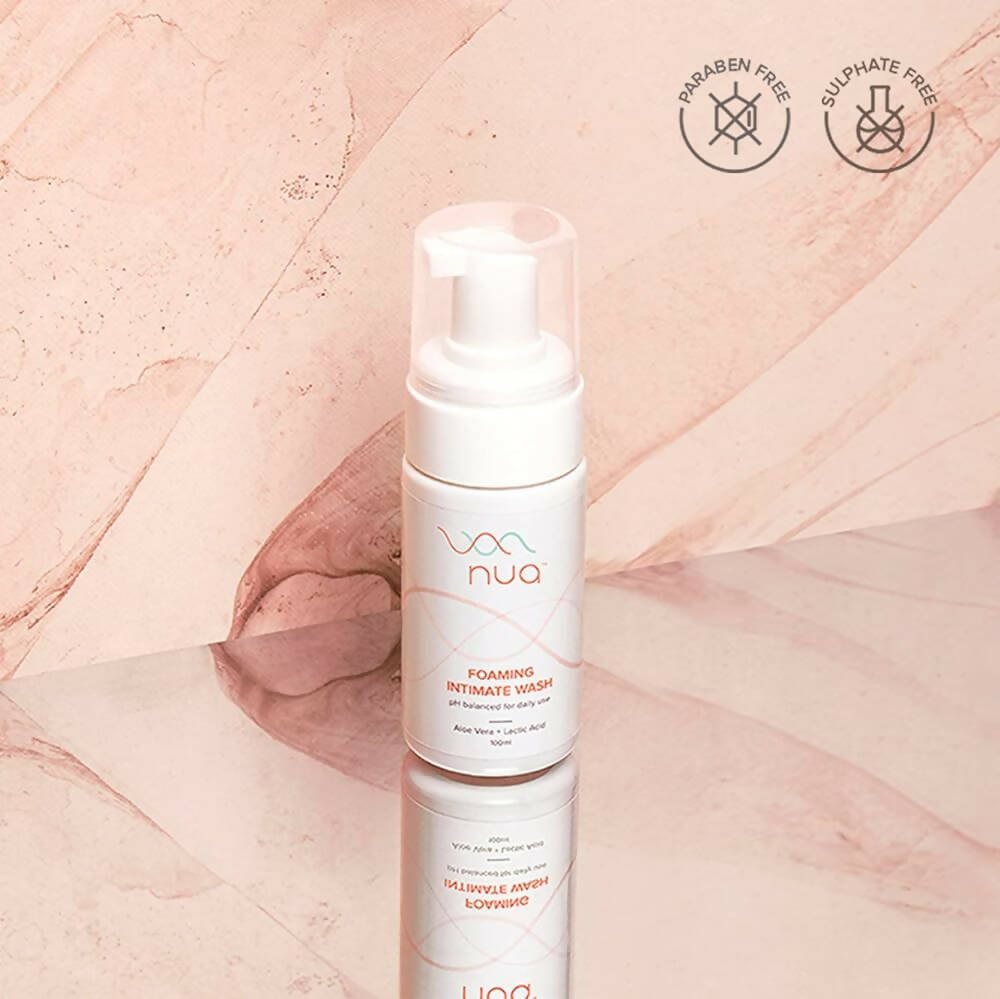 Nua Foaming Intimate Wash with Aloe Vera | Grocsy