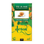 Teame Cardamom Turmeric Detox Infusion Bags | Grocsy