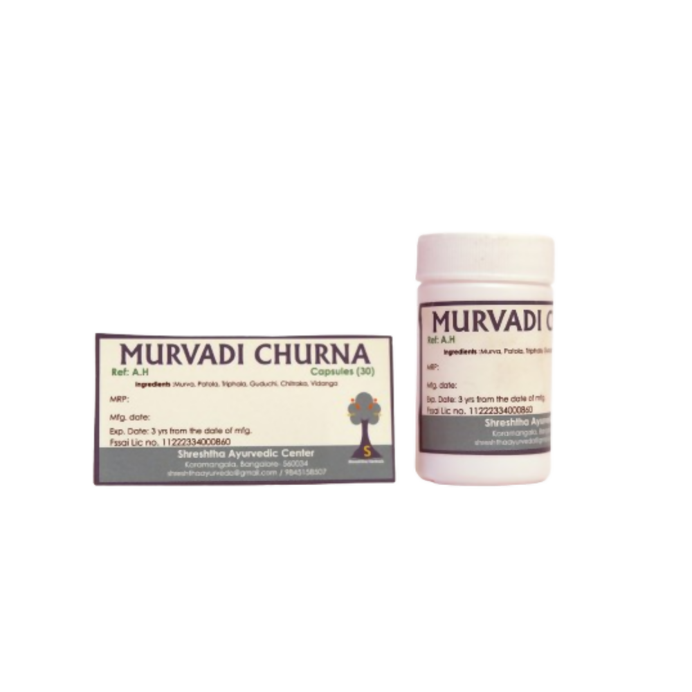 Shreshtha Herbals Murvadi Churna Capsules | Grocsy